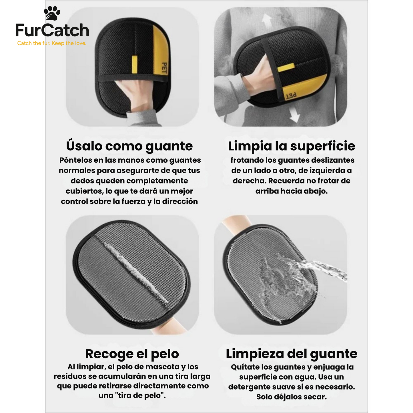 FurCatch Guante Quita Pelusa